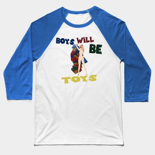 Boys Will Be... Baseball T-Shirt by TenomonMalke